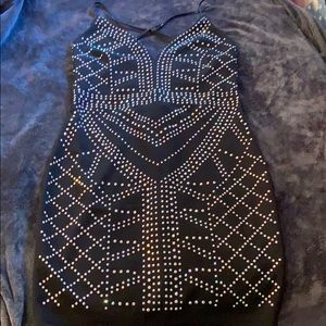 Rhinestone dress